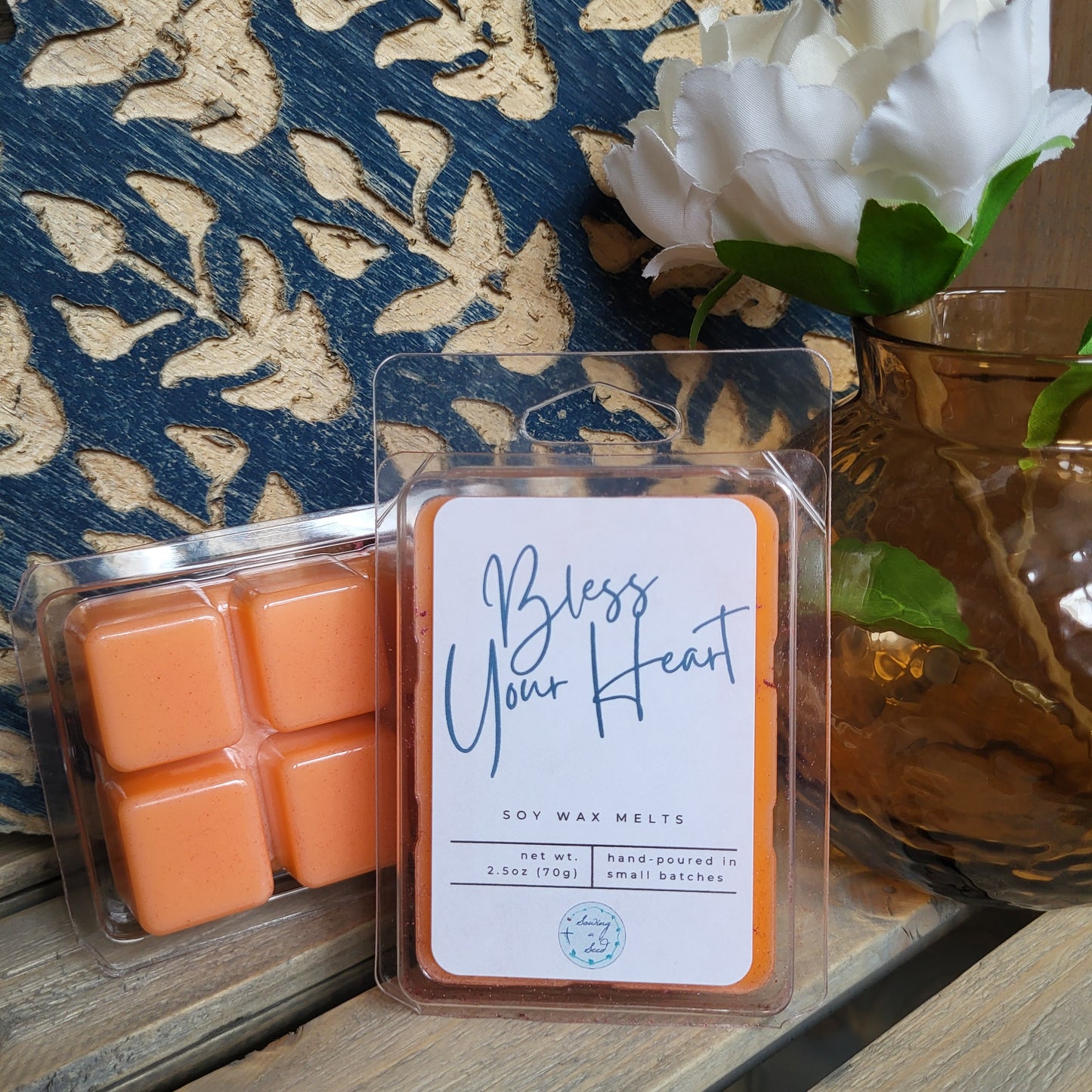DISCOUNTED - Bless Your Heart Soy Wax Melt Misfit