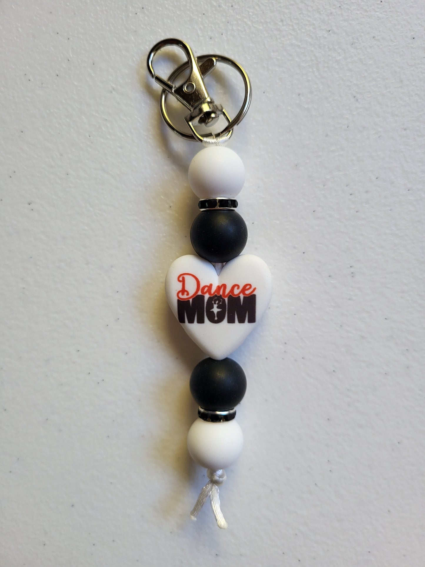 Silicone Beaded Keychain