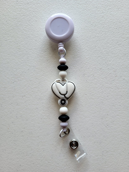 Beaded Retractable Badge Reels
