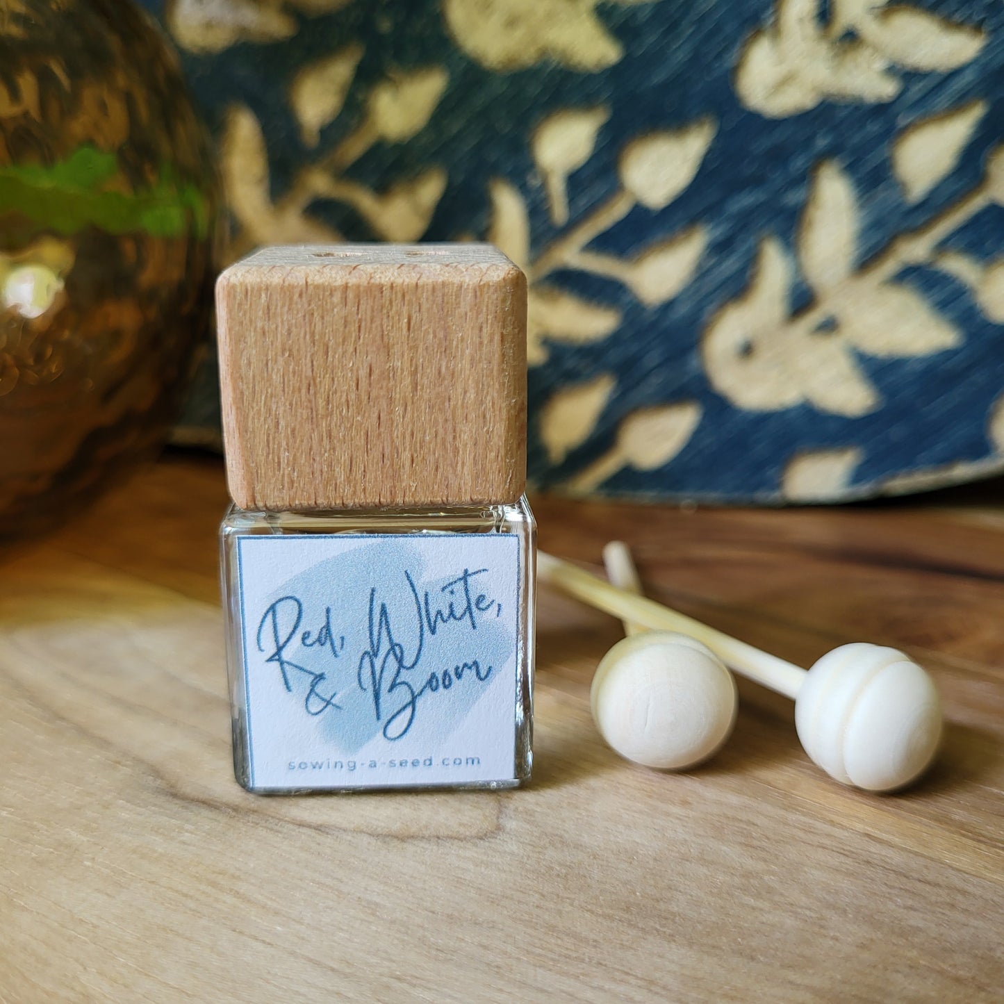 Red, White, & Boom Car Reed Diffuser